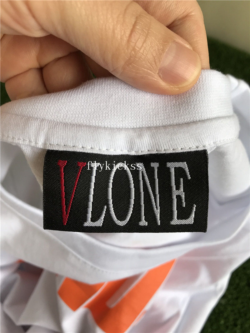 Vlone Friends White Orange T-Shirt